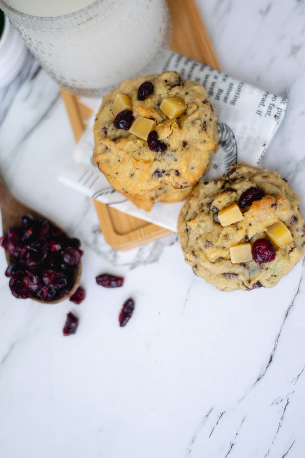 Pistachio Cranberry Soft Cookies